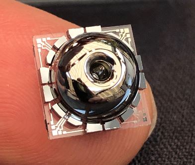 Researchers have developed a tiny gyroscope that is 10,000 times more accurate than the one in your smartphone. (Photo: Najafi Group, University of Michigan)